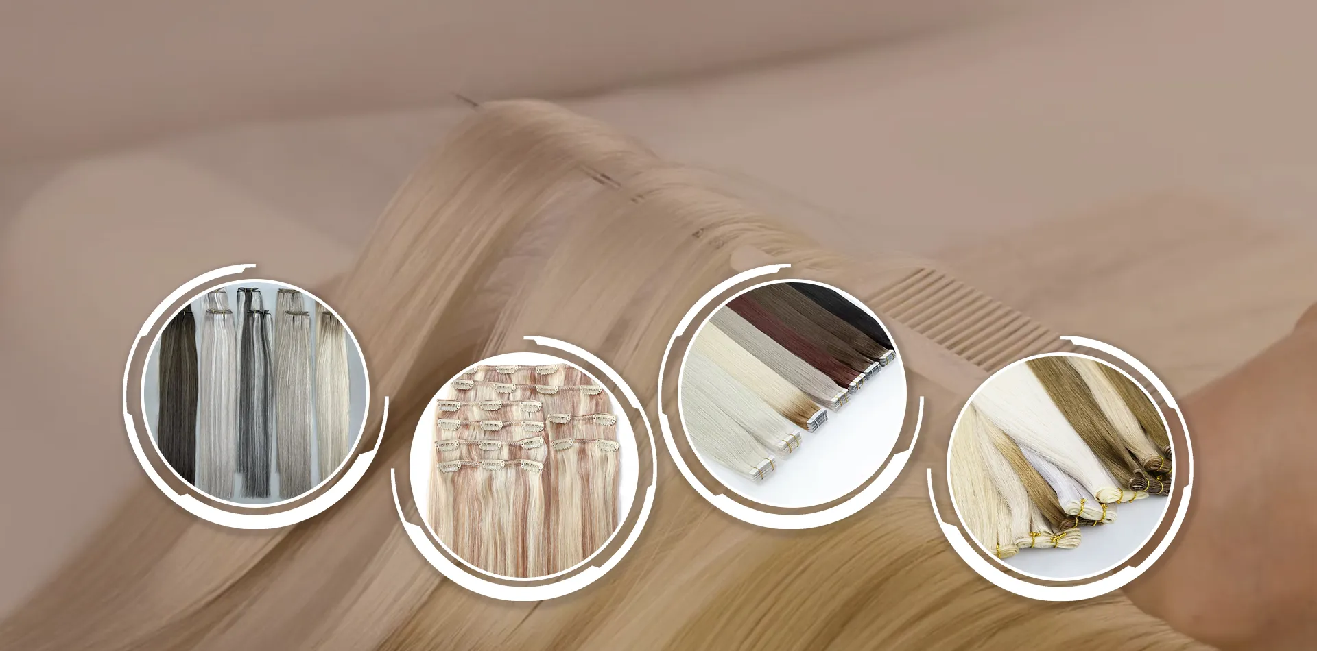 Fabbrica di estensioni dei capelli OEM e ODM