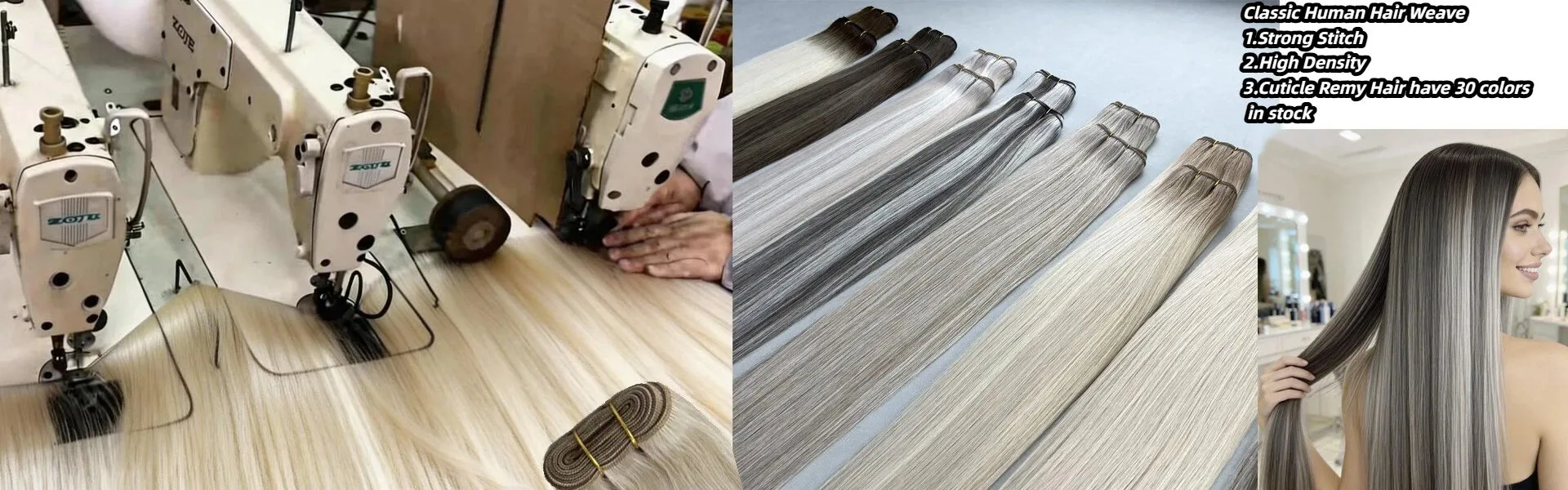 Tessuto dei capelli umani