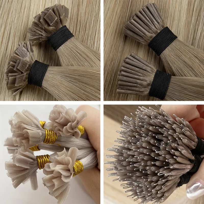 Estensioni dei capelli alla cheratina