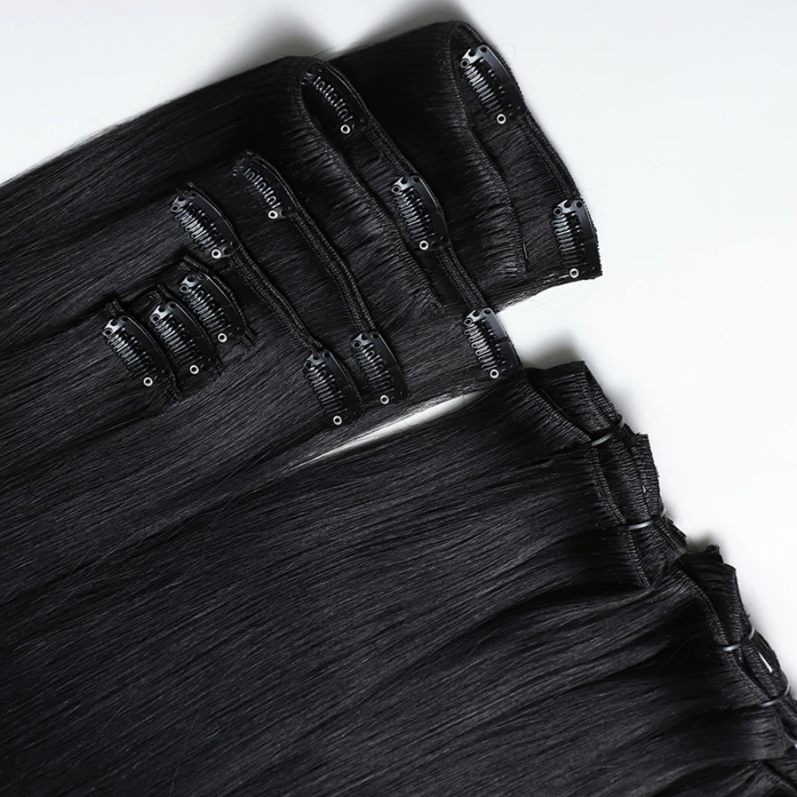Clip nelle estensioni dei capelli Remy Human Hair