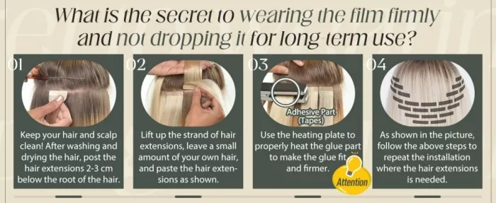 Tape Hair Extensions