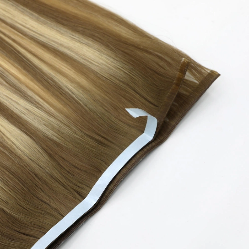 Estensioni dei capelli senza cuciture con nastro adesivo